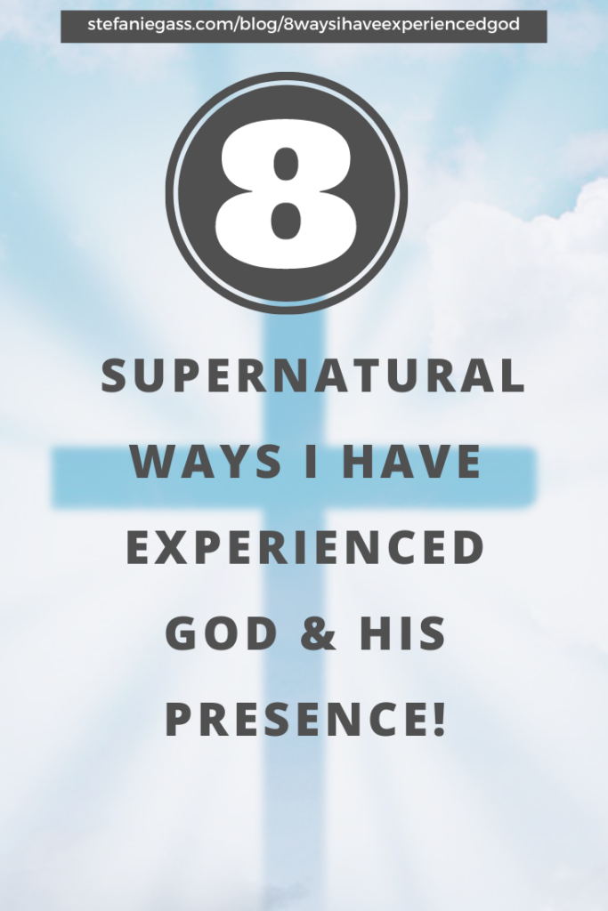 8 ways that I have tangibly, supernaturally, experienced God. Let's normalize spiritual conversations! I pray this helps you look at life with spiritual eyes.
