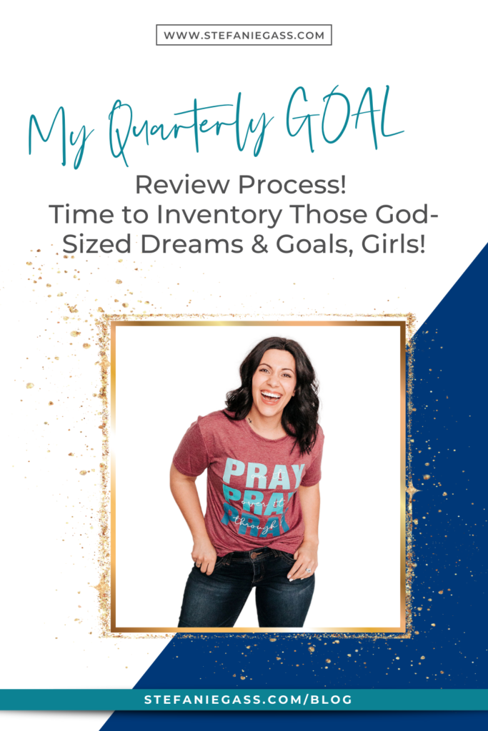 Learn how to partner with God in the goal setting process and create tactical, achievable goals as an entrepreneur! God-Sized Dreams here you come!