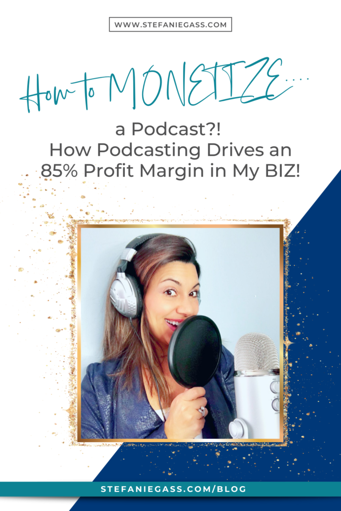 How to MONETIZE Your Podcast & drive passive income without a traditional sales funnel or paid ads. This strategy provides me an 85% profit margin!