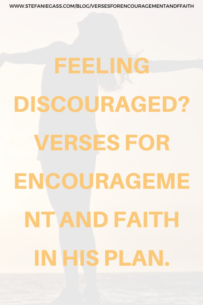 How to find encouragement to keep going when you feel defeated, hopeless, or frustrated in your life or business. Bible Verses for Encouragement and Faith!