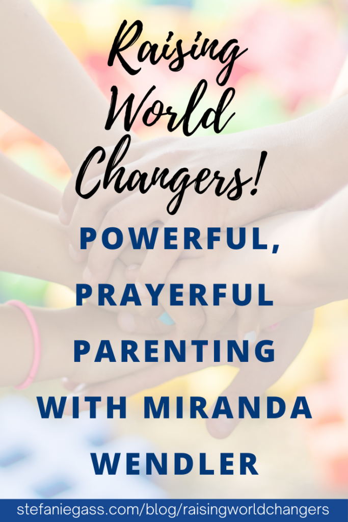 Parent kids God's way without getting lost in worldly fears. Staying intentional about praying for and with your kids, while stewarding their spiritual growth!