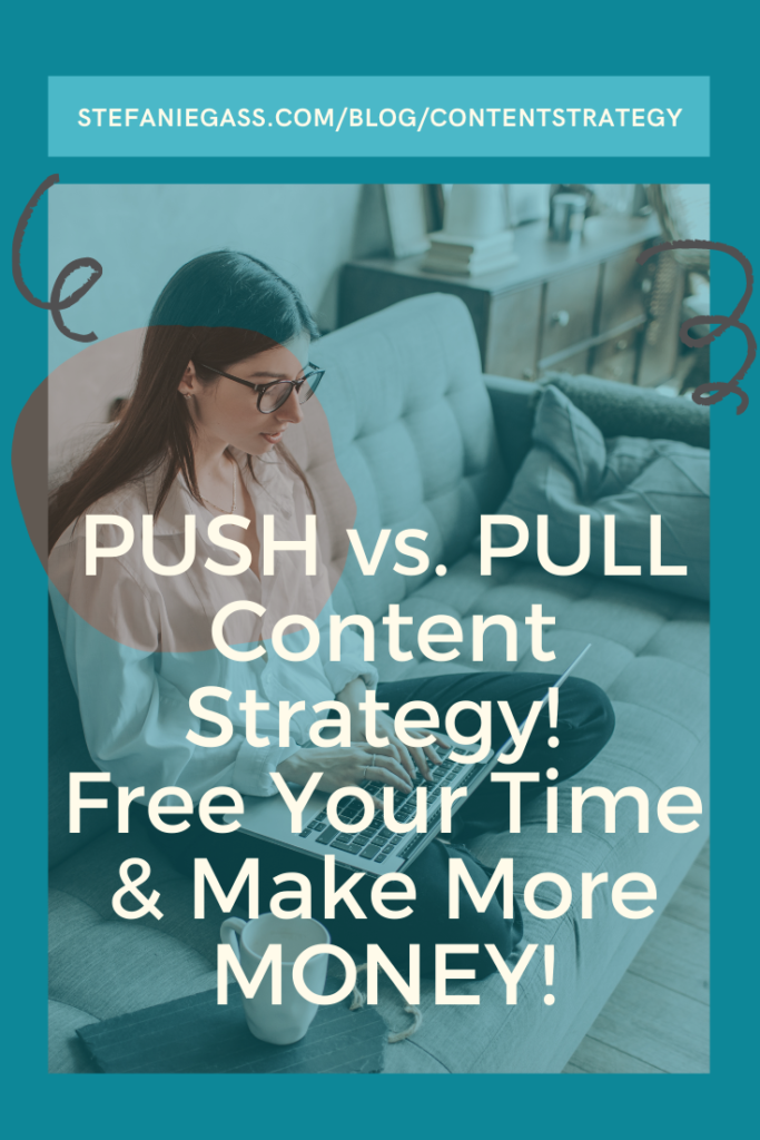 In today's episode, I will be sharing with you my PULL vs. PUSH content strategy that will free you from being a slave 24/7 to "building your business".