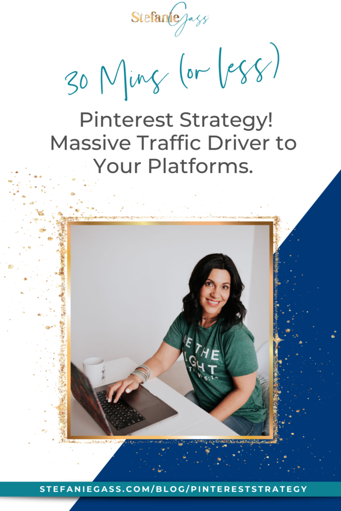 Inside this episode we will walk you through the step by step of getting started with Pinterest creating a 30 mint or less pinterest strategy that will drive tons of traffic to your online platforms. We include the how-tos of set up and tech.