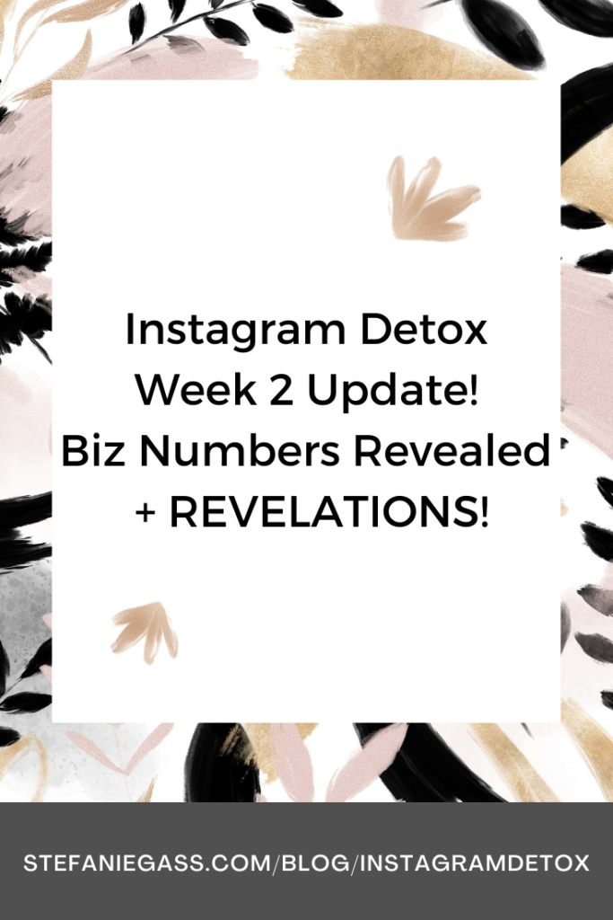 Instagram detox