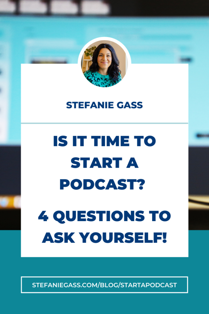 Is it time to start a podcast? Should you have your own podcast? How to know if this strategy is right for you! When to step behind the mic and how it all works.
