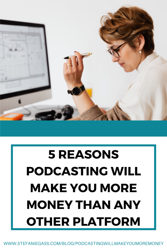 5 reasons that podcasting will make you more money than any other platform. These aren't just random reasons. These are based on statistics for podcasting, consumer behavior, and listener demographics. I'm telling you - you're gonna be blown away. 