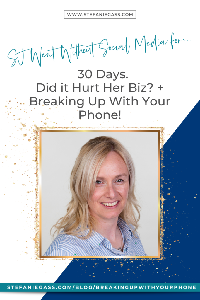 Let's talk about social media detoxing, breaking up with your phone, and more. I chat with my previous client and sweet friend, Sara Jane Ladums. We talk about her holy spirit-led social media intervention. Did her hurt her business not having social media?