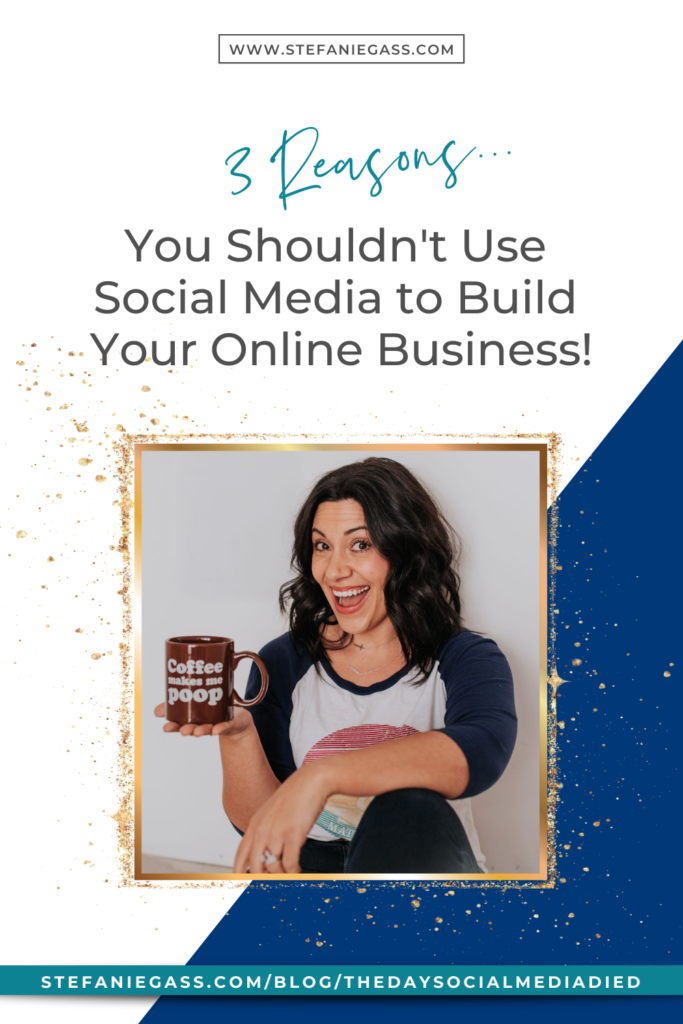 Today, we are diving into 3 reasons why you shouldn't use social media to build your online business and what to do instead as a Christian Entrepreneur. Why growing an audience and leads on social media is a huge risk. I give you other fail-safe ways to build an organic audience without the algorithm!