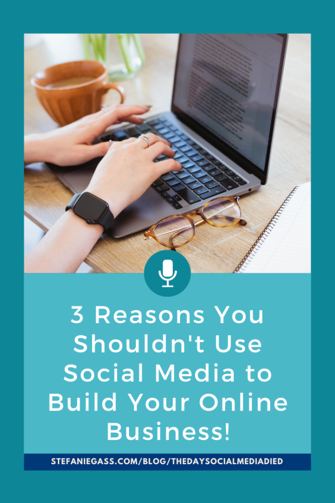 Today, we are diving into 3 reasons why you shouldn't use social media to build your online business and what to do instead as a Christian Entrepreneur. Why growing an audience and leads on social media is a huge risk. I give you other fail-safe ways to build an organic audience without the algorithm!
