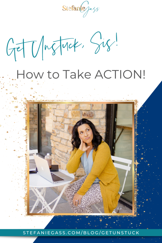 If you've been feeling stuck. Unsure. Unsatisfied. Wishing and wanting. Frustrated with the lack of progress or clarity in your life, motherhood or business... THIS ONE'S FOR YOU. Get Unstuck!