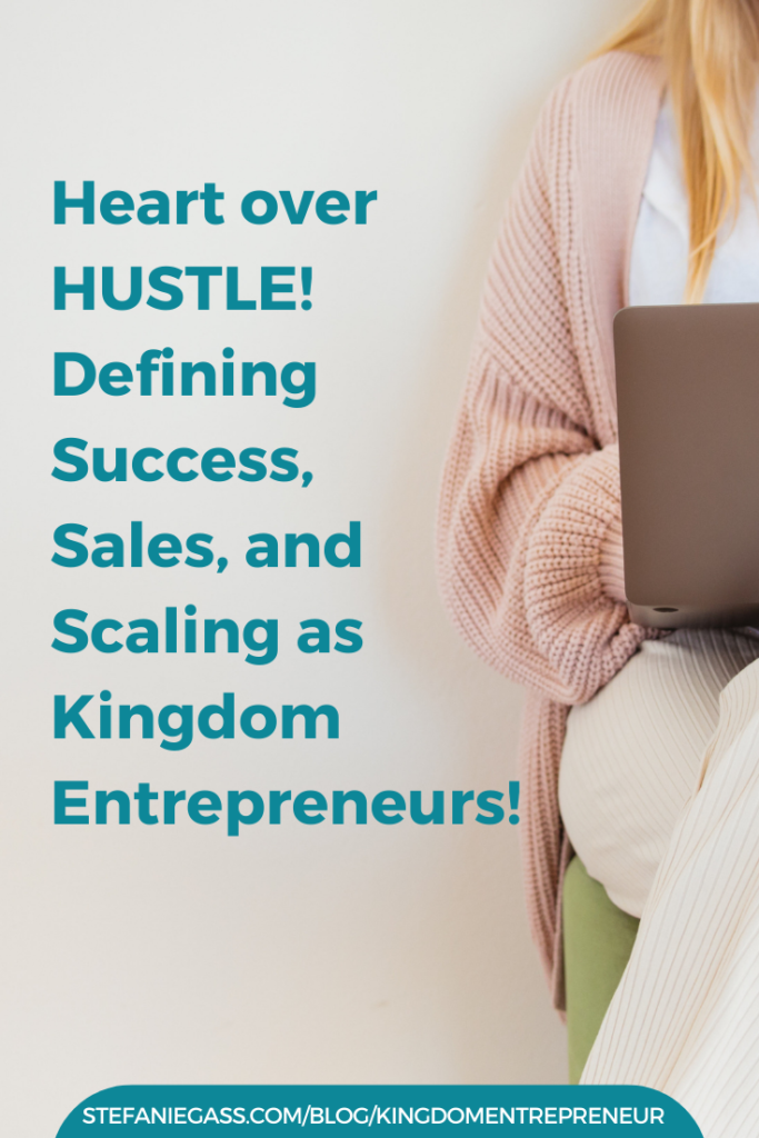 We dive into defining success, sales, and scaling as Kingdom entrepreneurs. We go deep into how we can use our leadership and heart for business for His good WHILE saying NO to the hustle. I know if you are a faith-led woman who wants to build a profitable online business with God at the center of it all - this episode is a MUST!