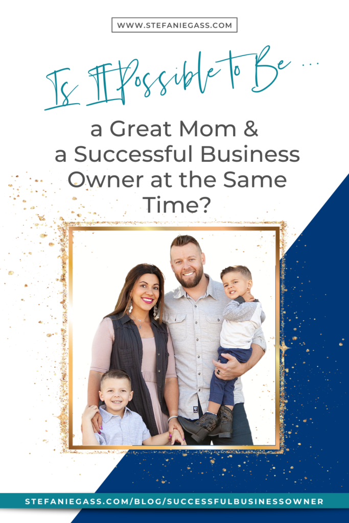In today's quick tip Tuesday episode, I answer this juicy question from Miranda Lee... "Is it really possible to be a great mom AND grow a thriving successful business?" I know this question is on many of your hearts, so let's GET AFTER IT.