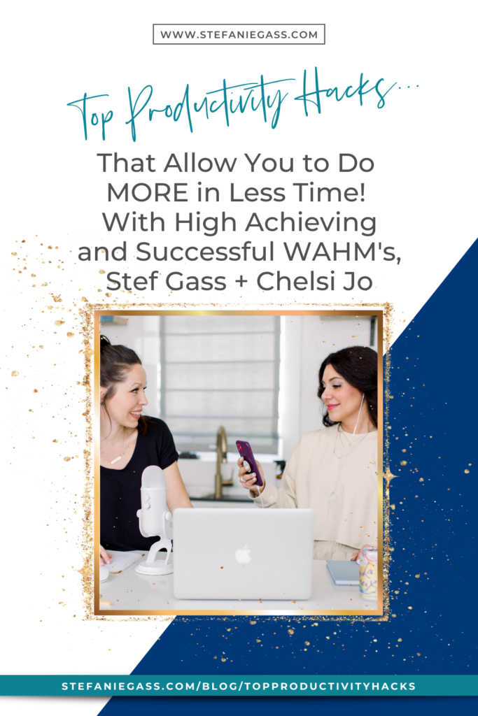 Want to achieve more, better? It's time to move the needle in your business, home, and life. What systems to use? What are the things that keep you focused and locked in? How do you stay organized while managing a business and kids - while working from home? Top Productivity Hacks!