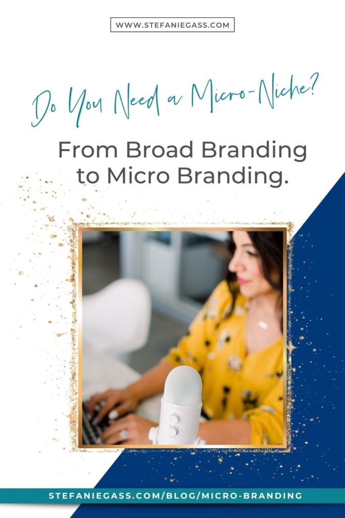 In today's training we discuss micro-branding so you can stop talking to everyone and start zoning in to who you're called to serve and help as a Christian Entrepreneur!