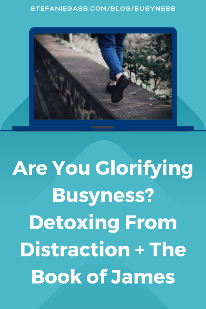 We discuss glorifying busyness, detoxing from distraction, indecision, and more.