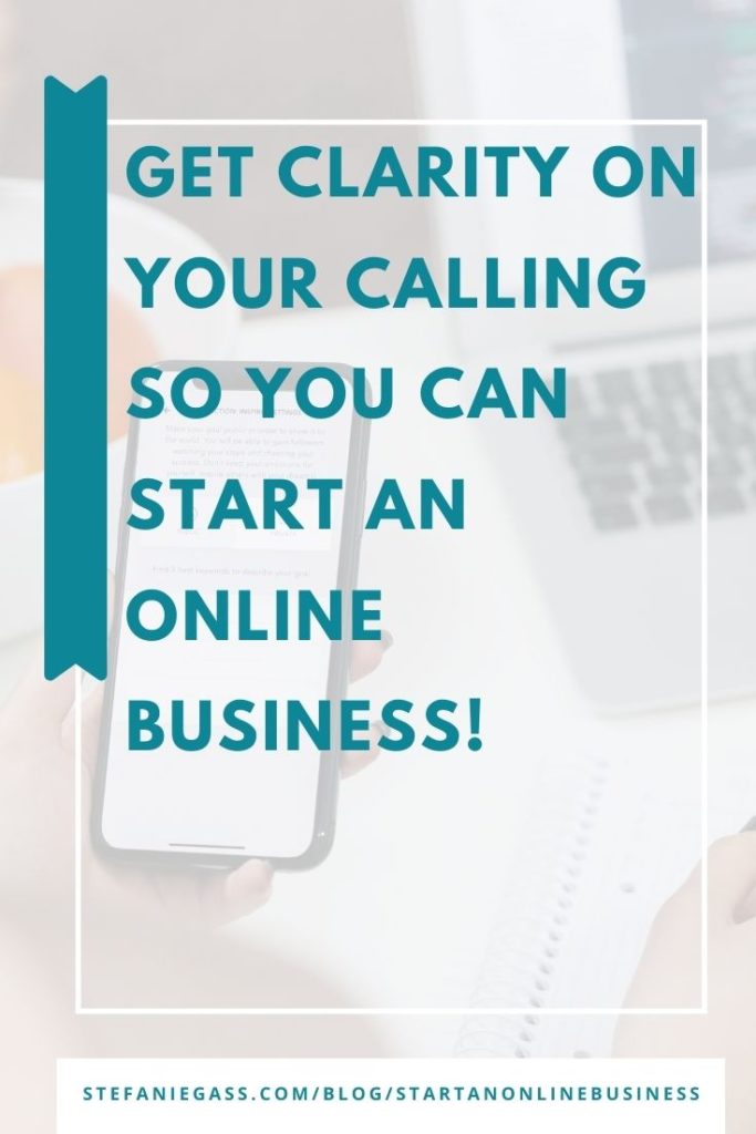 Do you need clarity on your calling so you can start an online business? LIVE Clarity Workshop!
