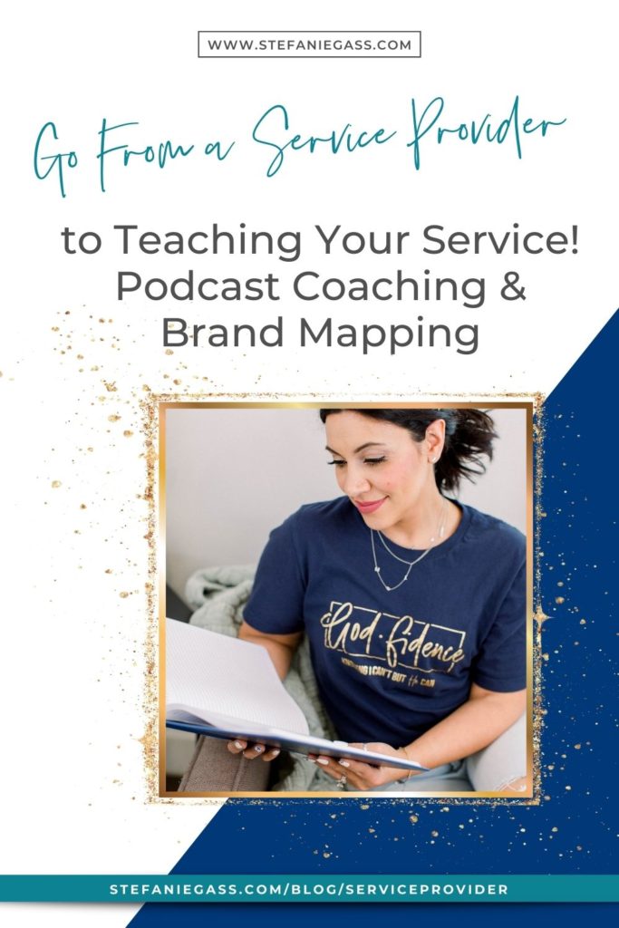 We dig into how to transition from being a service provider to teaching your service! This will help you scale your business past time for money.