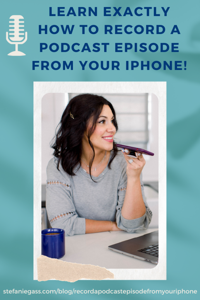 "How do you record a podcast episode from your phone?!" This is such a great question and the truth is, you can create a high-quality podcast recording straight from your phone, without a microphone, or even a headset! 