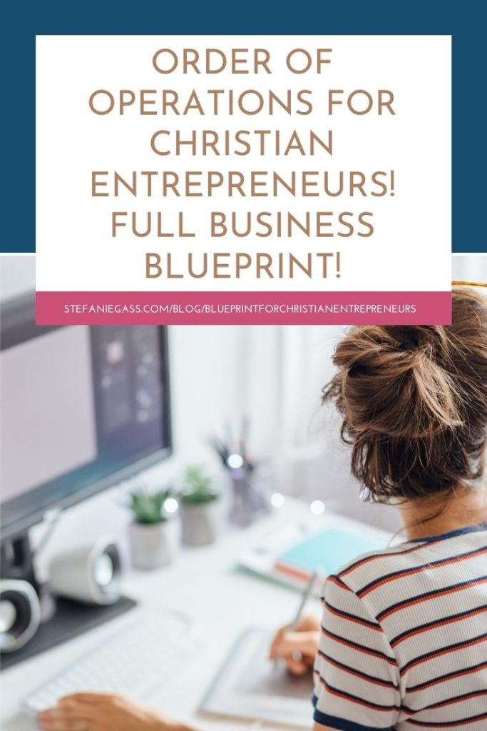 Inside this podcast episode you will learn the step-by-step order of operations for building an online business as a Christian Entrepreneur.