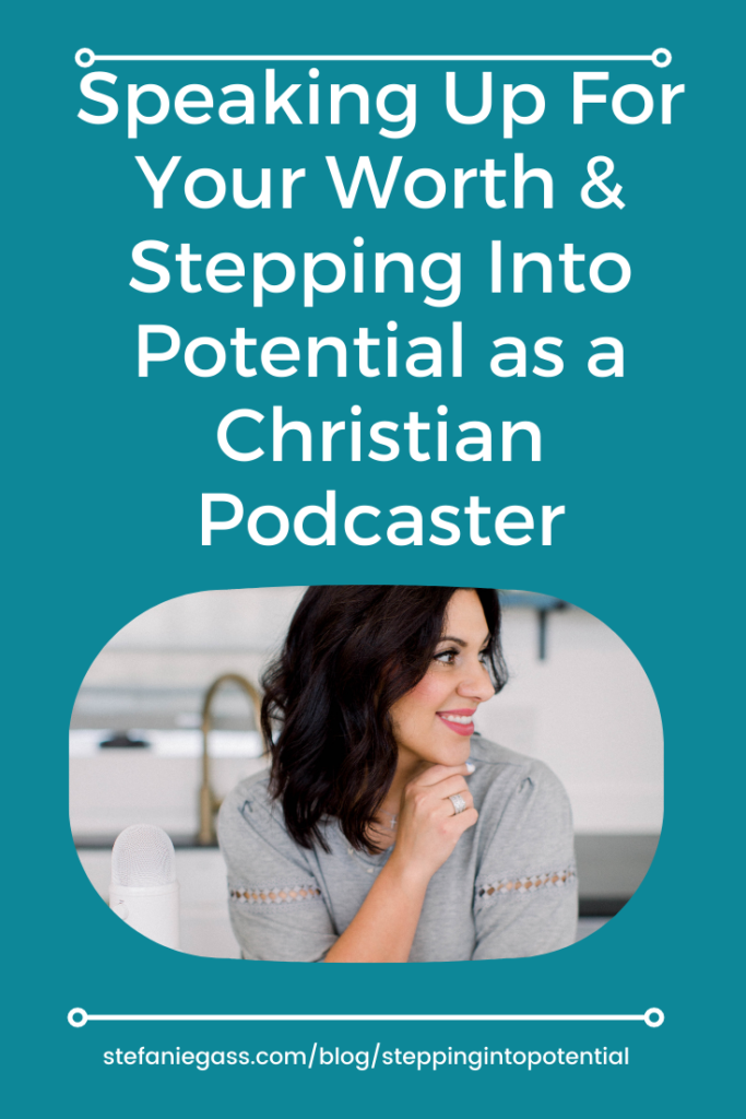 Let's talk about claiming your own worth and stepping into your potential as a powerful, Christian Business Owner 
