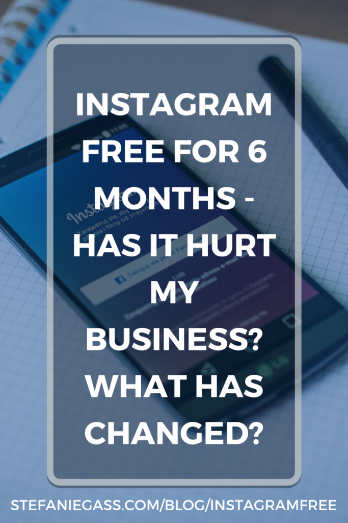 I've been personally INSTAGRAM FREE for 6 Months - Has it Hurt My Business? What Has Changed as a Christian Entrepreneur building a business online? 