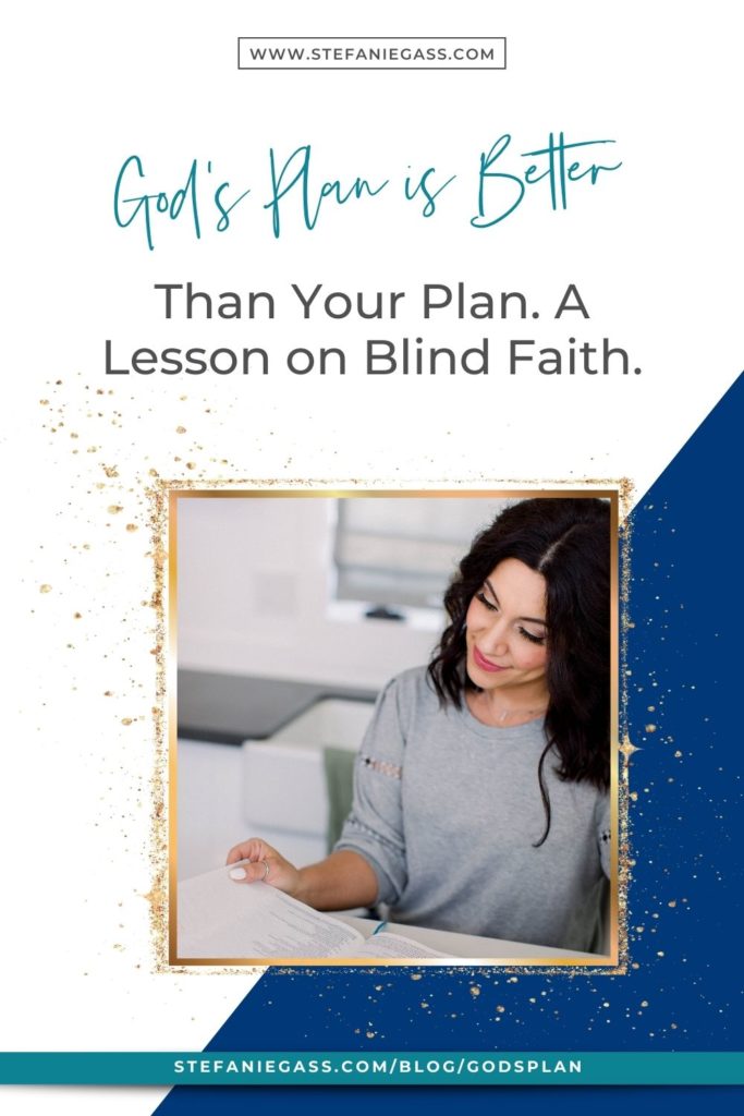 Learn how we can tap into God's plan, even when it calls us to be patient and unclear at first as Christian Entrepreneurs who are building online businesses.