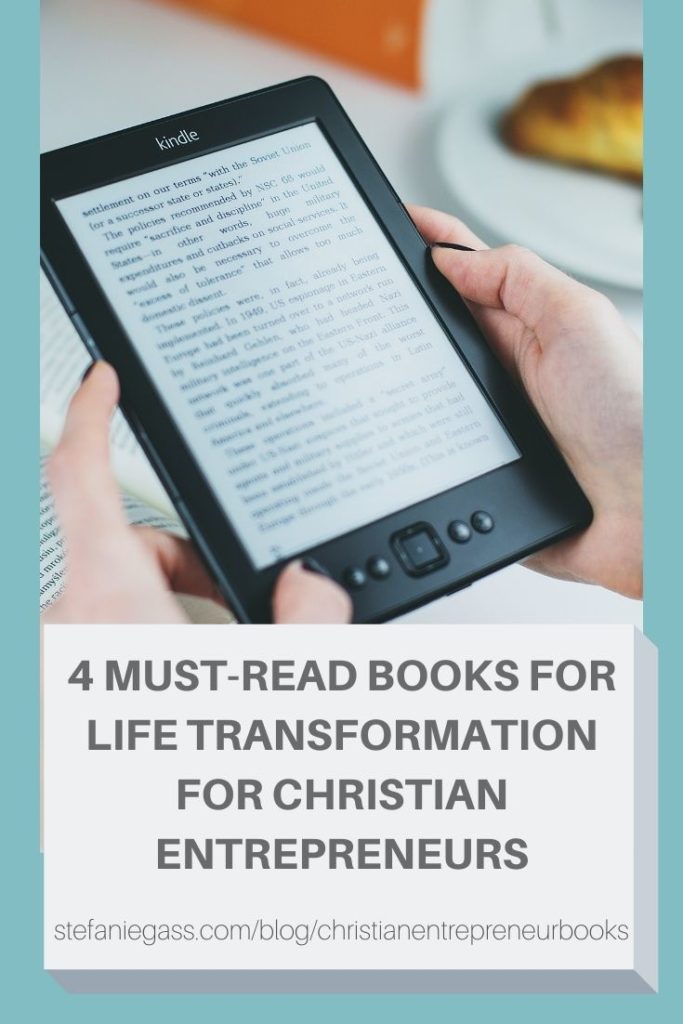 There are four must-read books I've read so far that impacted my life, health, productivity, happiness, and mindset in a big way as a Christian entrepreneur. 