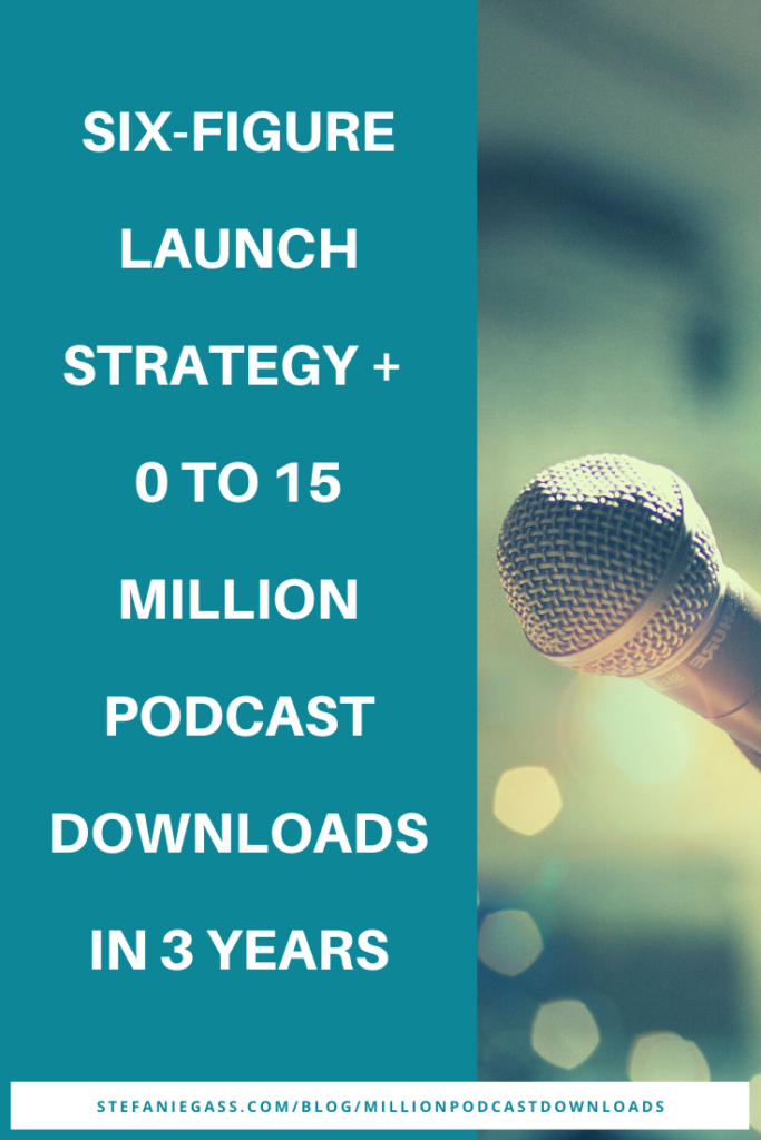 Curious about how to have a six-figure launch? How about going from 0-15 million podcast downloads? If you are an online business owner with a podcast, listen in for these podcast hacks.