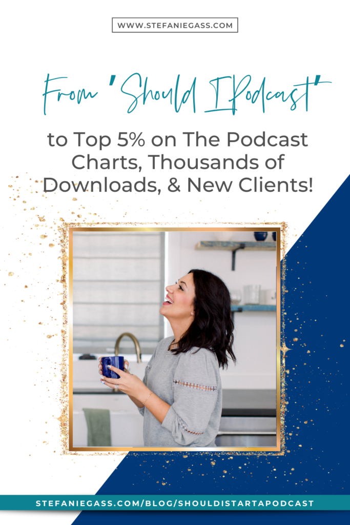 Learn how to rank on the podcast charts and hit the top 5%. Find out why podcasting will grow your business, income, and impact faster than any other platform.