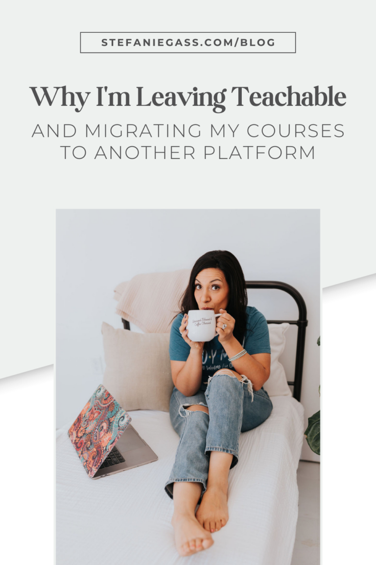 Why I'm Leaving Teachable & Moving Courses To Another Platform