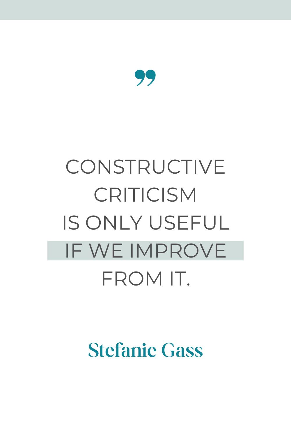 5 Ways To Get Comfortable With Constructive Criticism